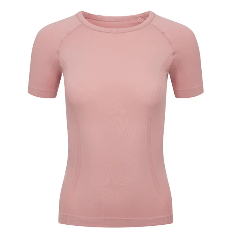 LeMieux Britney Ladies Seamless Short Sleeve Top - Blossom-2