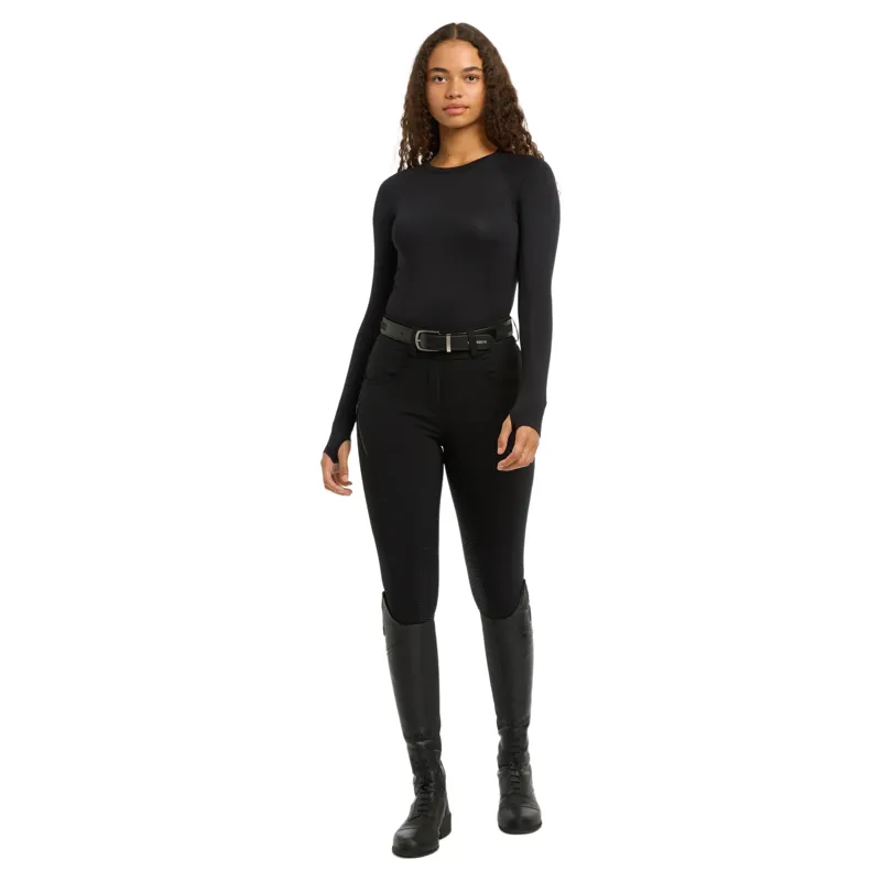LeMieux Britney Womens Seamless Long Sleeve Top - Black-8