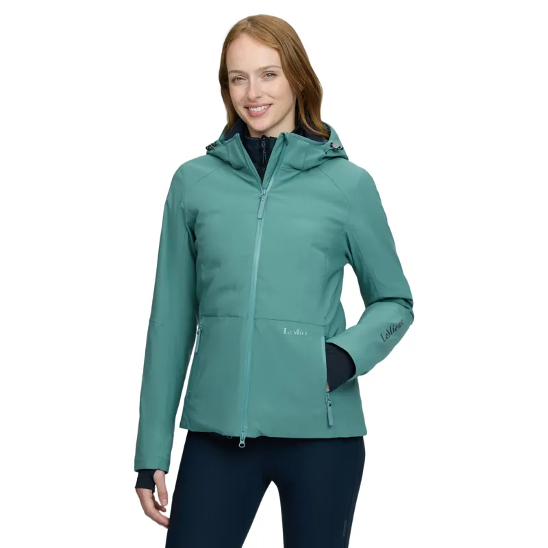 LeMieux Brooke Hybrid 3-in-1 Womens Waterproof Jacket - Aloe-2
