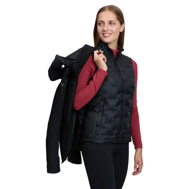 LeMieux Brooke Hybrid 3-in-1 Womens Waterproof Jacket - Black-8