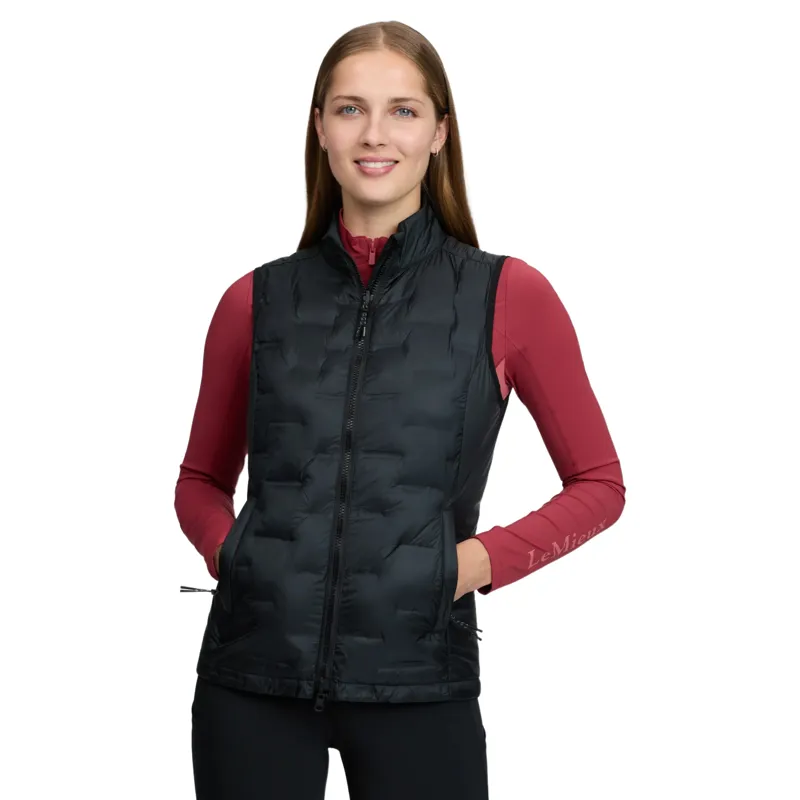 LeMieux Brooke Hybrid 3-in-1 Womens Waterproof Jacket - Black-4
