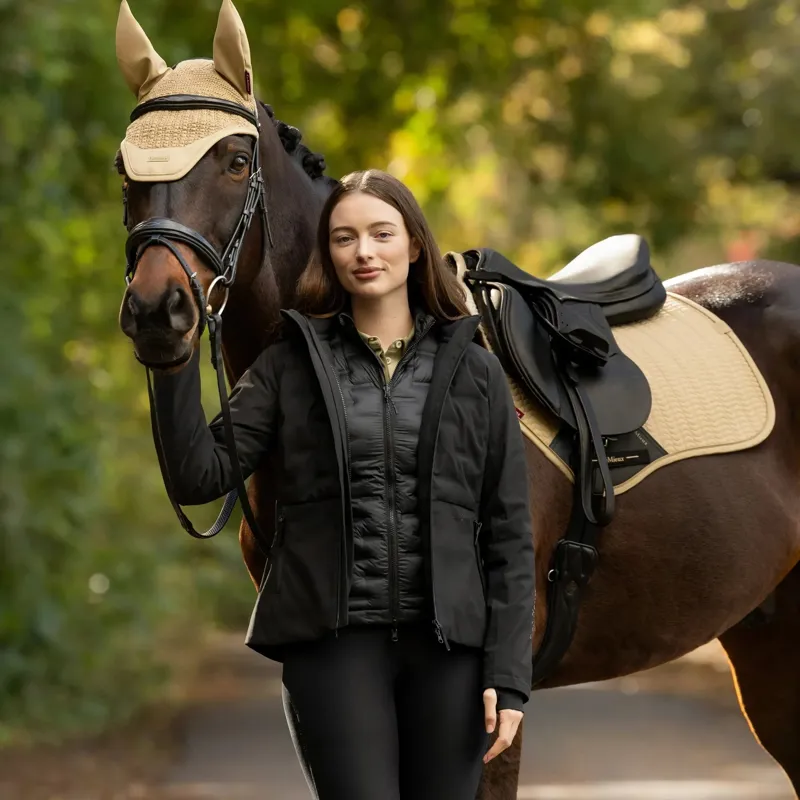 LeMieux Brooke Hybrid 3-in-1 Womens Waterproof Jacket - Black-1