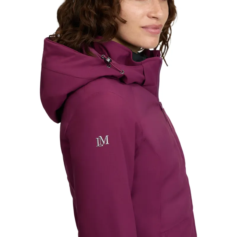 LeMieux Brooke Hybrid 3-in-1 Womens Waterproof Jacket - Blackberry-5