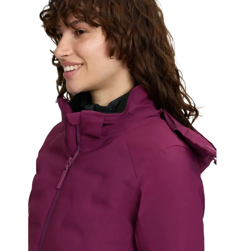 LeMieux Brooke Hybrid 3-in-1 Womens Waterproof Jacket - Blackberry-6