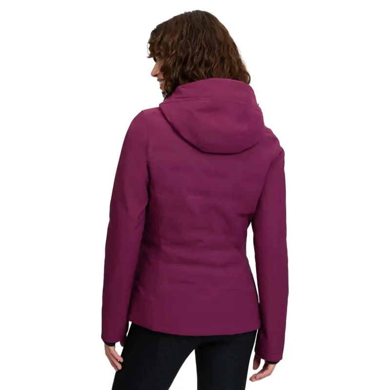 LeMieux Brooke Hybrid 3-in-1 Womens Waterproof Jacket - Blackberry-4