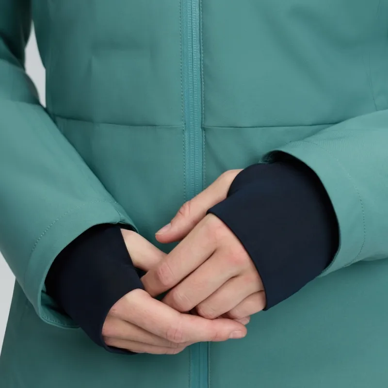 LeMieux Brooke Hybrid 3-in-1 Womens Waterproof Jacket - Aloe-10