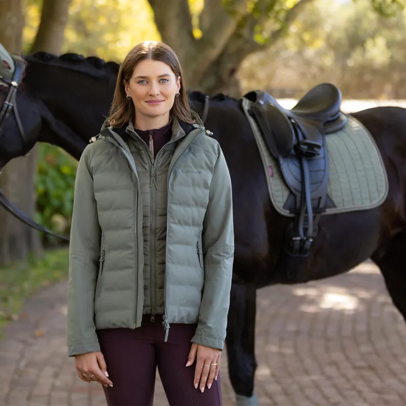 LeMieux Brooke Hybrid 3-in-1 Womens Waterproof Jacket - Rosemary-6