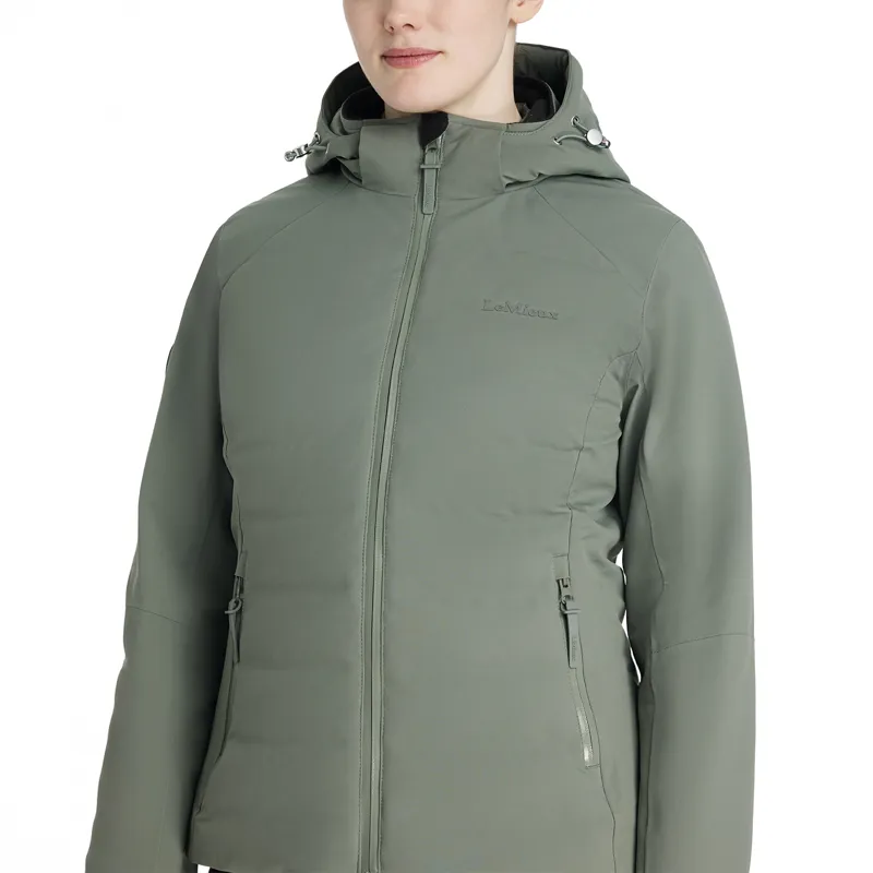 LeMieux Brooke Hybrid 3-in-1 Womens Waterproof Jacket - Rosemary-4