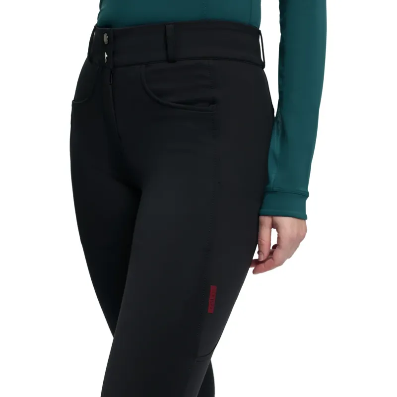 LeMieux Cami Sculpt Full Grip Womens Breeches - Black-2
