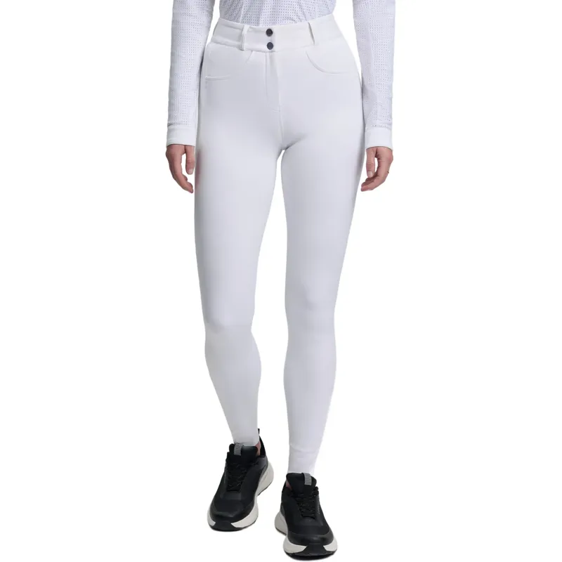 LeMieux Cami Sculpt Full Grip Womens Competition Breeches - White-4