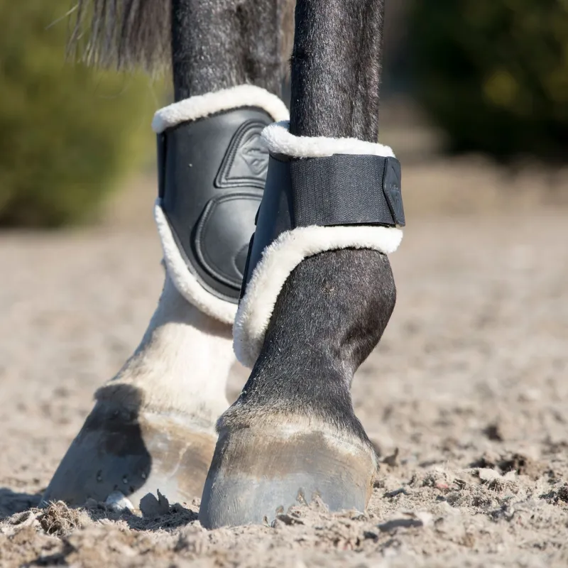 LeMieux Capella Comfort Fetlock Boots - Black-1