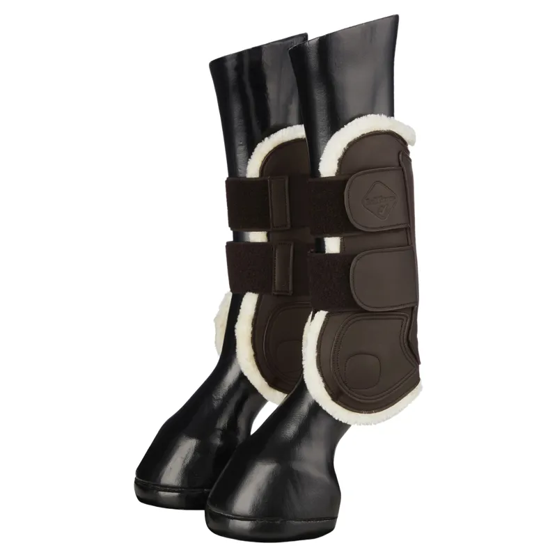LeMieux Capella Comfort Tendon Boots - Brown-3