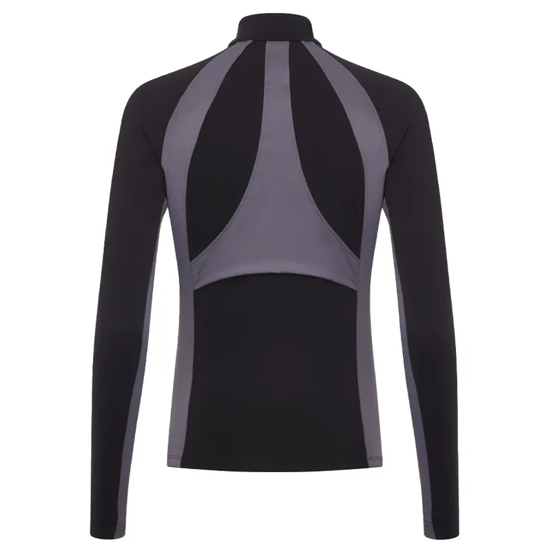 LeMieux Carly Ladies Zip Through Top - Black-4