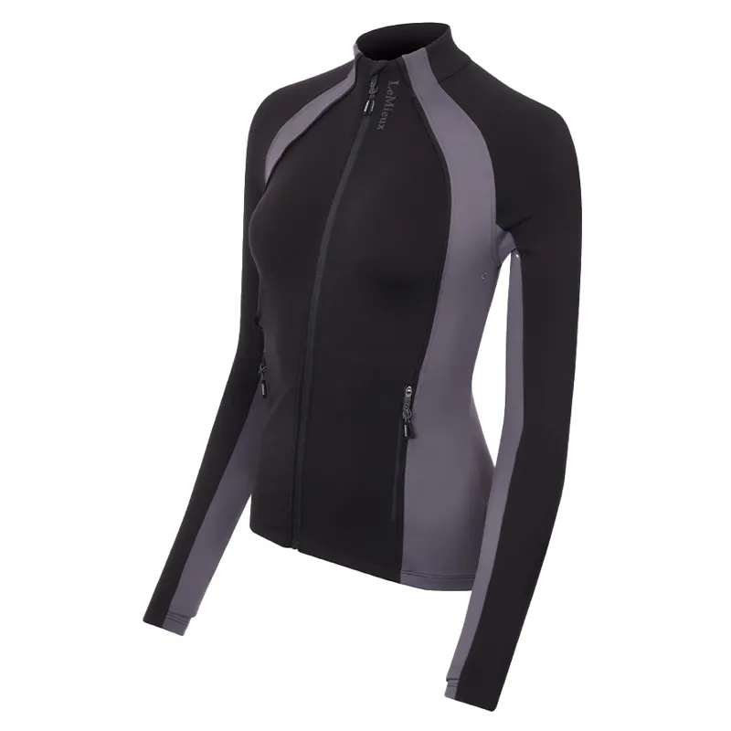LeMieux Carly Ladies Zip Through Top - Black-7