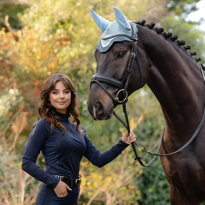 LeMieux Carmine Ladies Base Layer - Navy-7