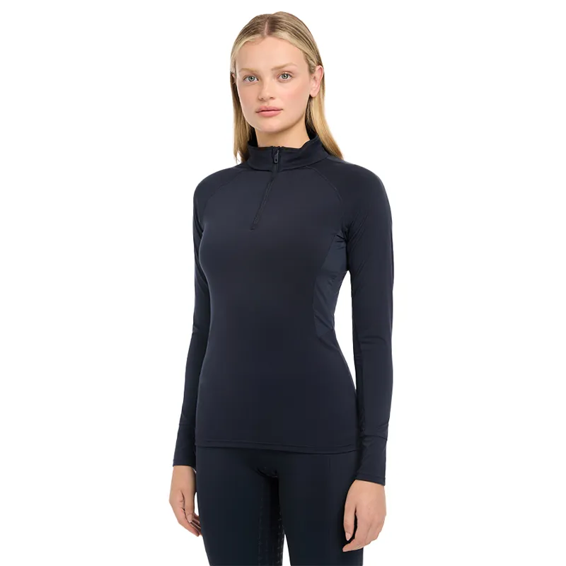 LeMieux Carmine Ladies Base Layer - Navy-1