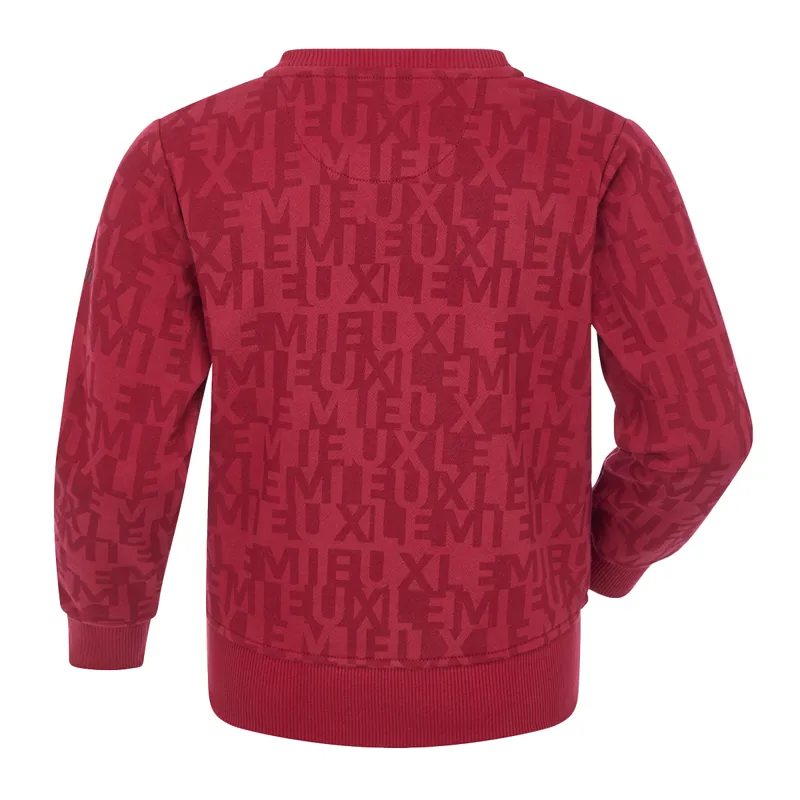 LeMieux Mini Casey Crew Junior Sweatshirt - Ember-6