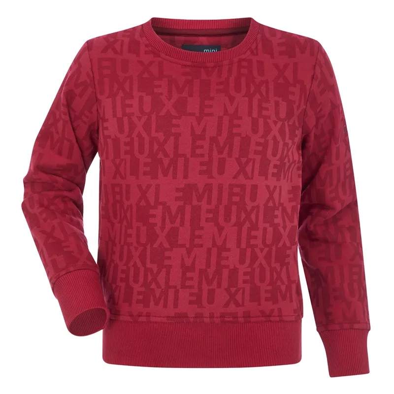 LeMieux Mini Casey Crew Junior Sweatshirt - Ember-2