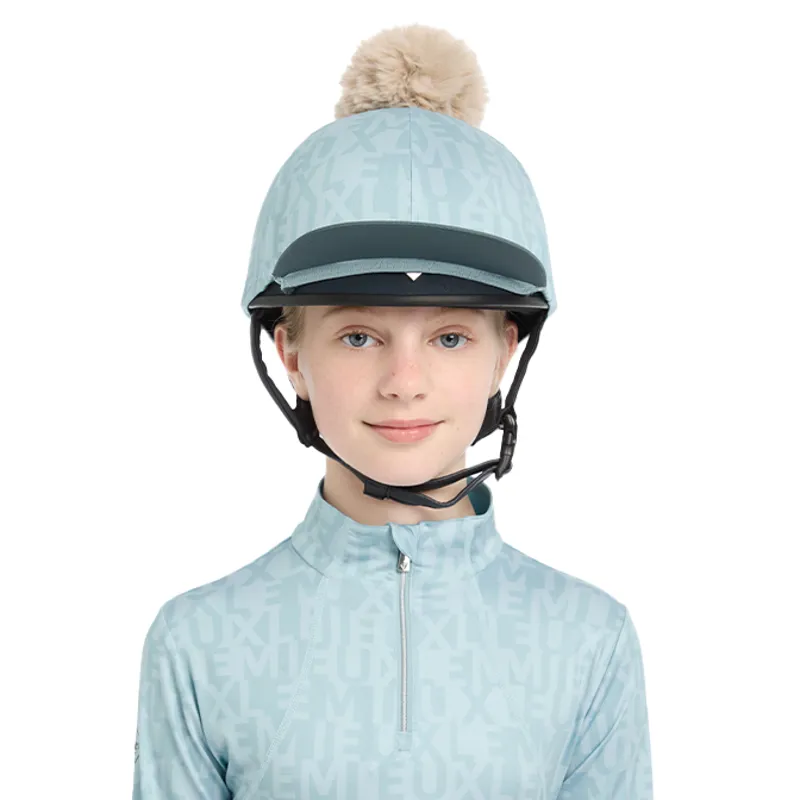 LeMieux Casey Hat Silk - Glacier-4