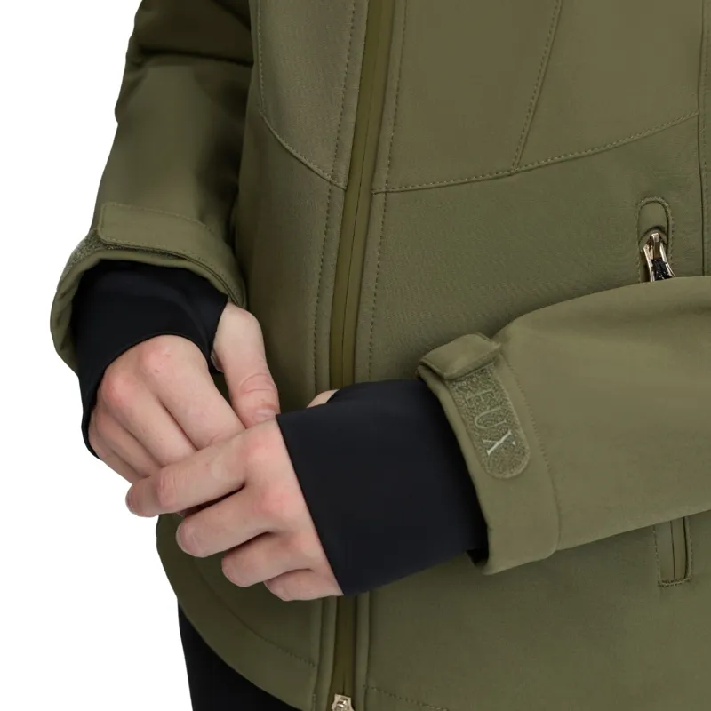 LeMieux Celine Womens Softshell Jacket - Willow Green-8