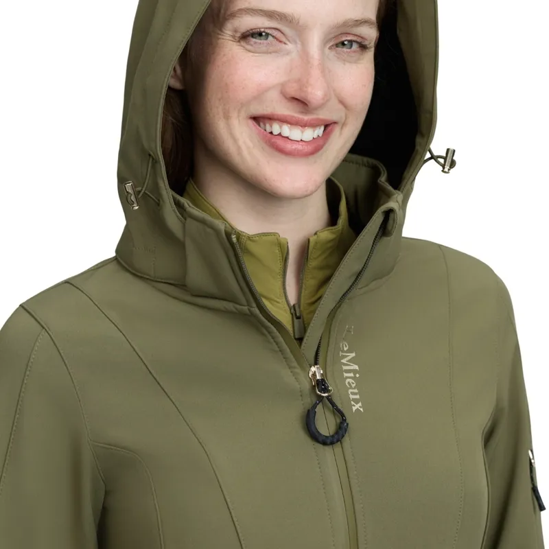 LeMieux Celine Womens Softshell Jacket - Willow Green-6