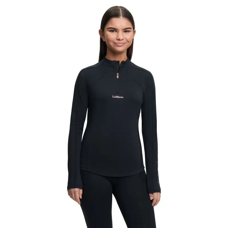 LeMieux Sparkle Young Rider Base Layer - Black