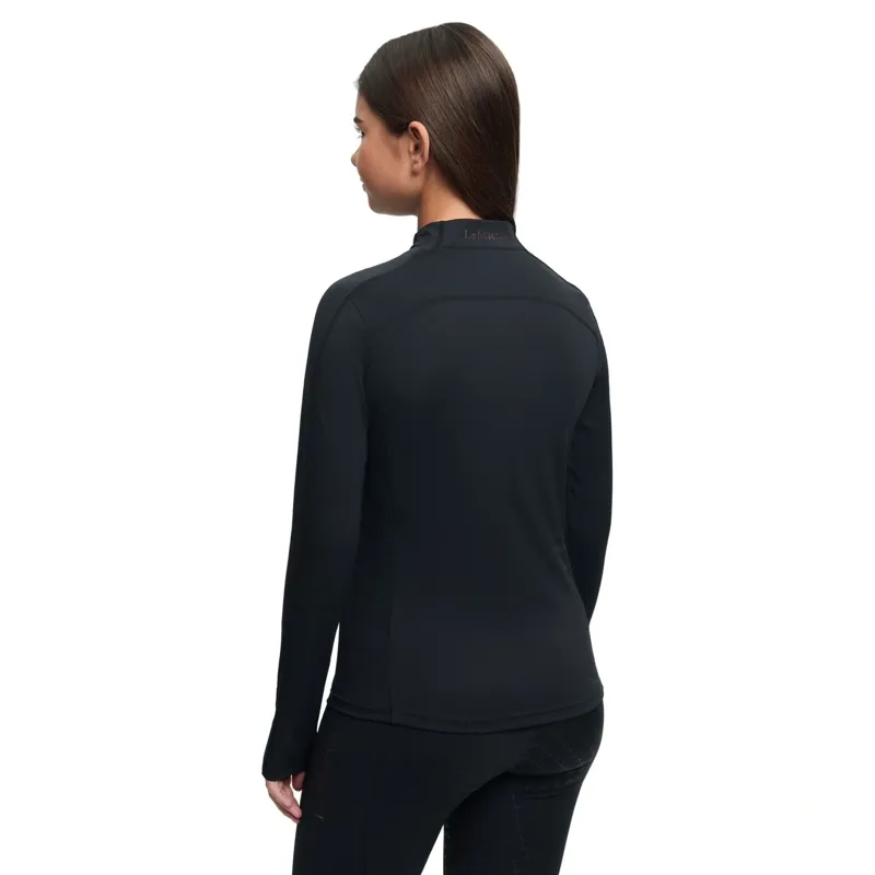 LeMieux Sparkle Young Rider Base Layer - Black-1