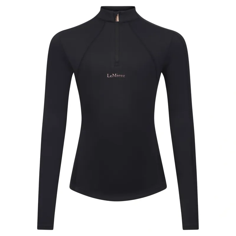 LeMieux Sparkle Young Rider Base Layer - Black-2