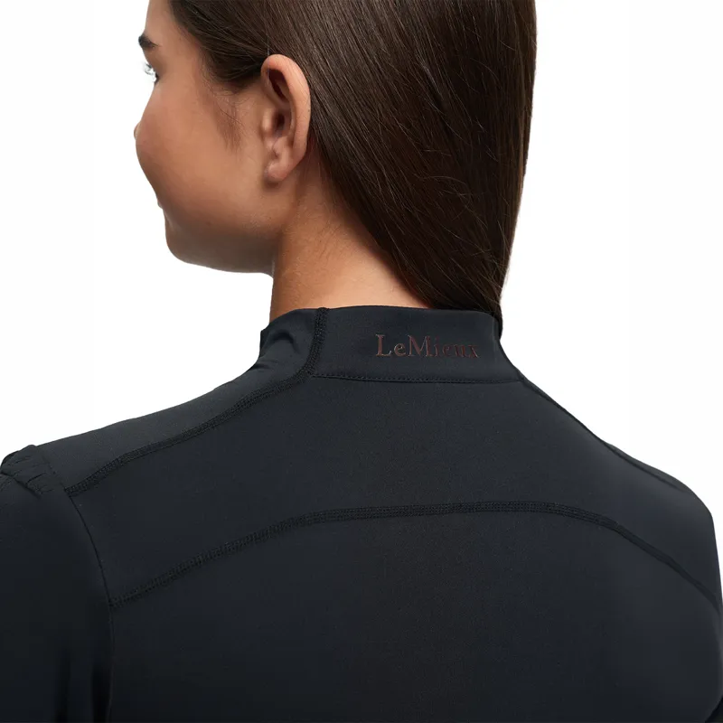 LeMieux Sparkle Young Rider Base Layer - Black-6
