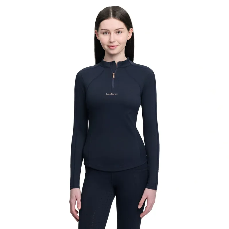 LeMieux Sparkle Young Rider Base Layer - Navy
