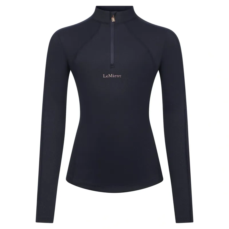 LeMieux Sparkle Young Rider Base Layer - Navy-2