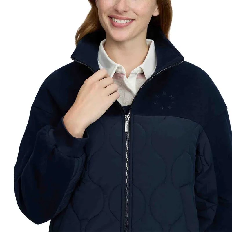 LeMieux Chloe Womens Bomber Jacket - Navy-3