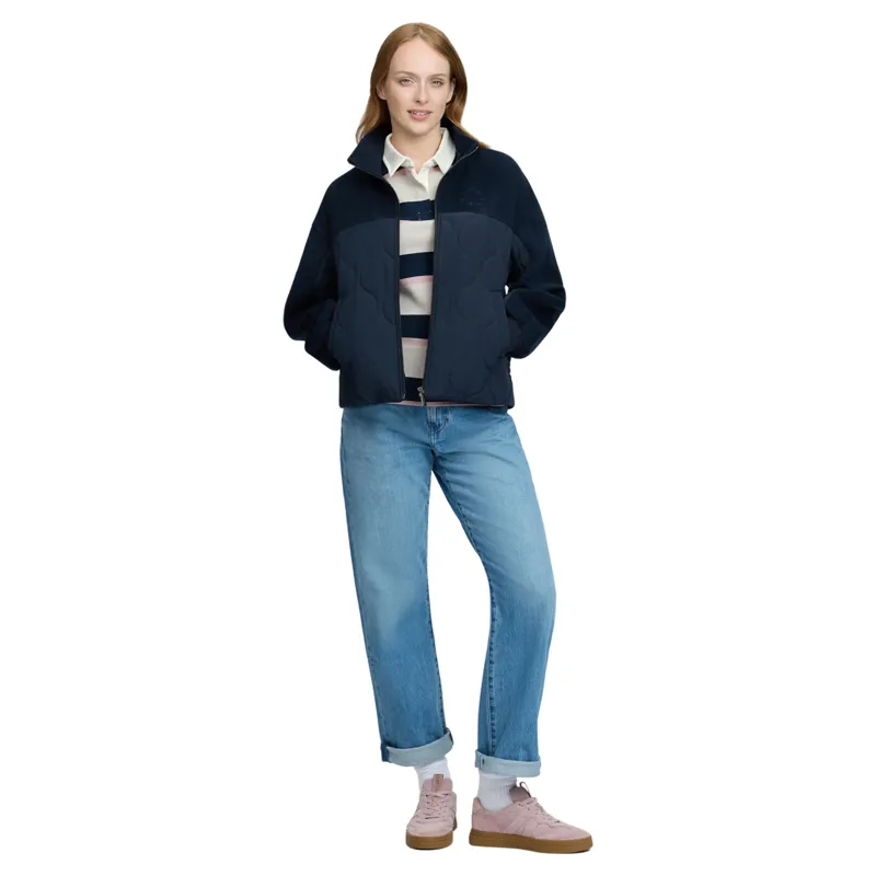LeMieux Chloe Womens Bomber Jacket - Navy-5