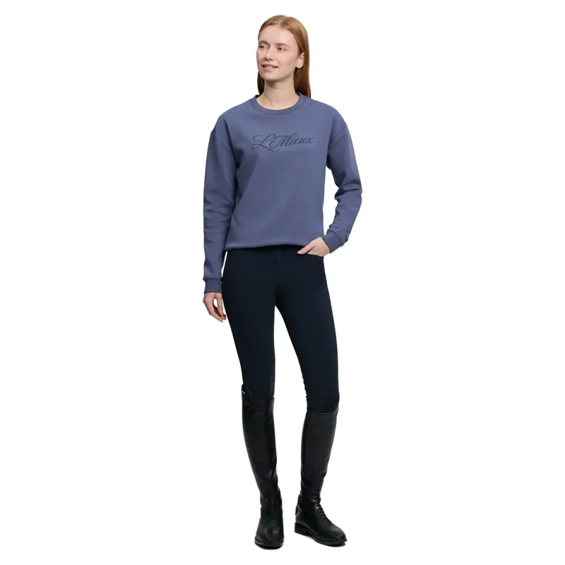 LeMieux Christina Womens Crew Neck Sweatshirt - Shadow-2