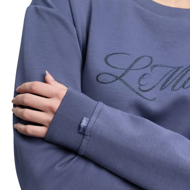 LeMieux Christina Womens Crew Neck Sweatshirt - Shadow-4
