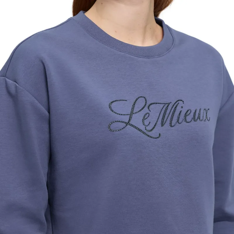 LeMieux Christina Womens Crew Neck Sweatshirt - Shadow-5
