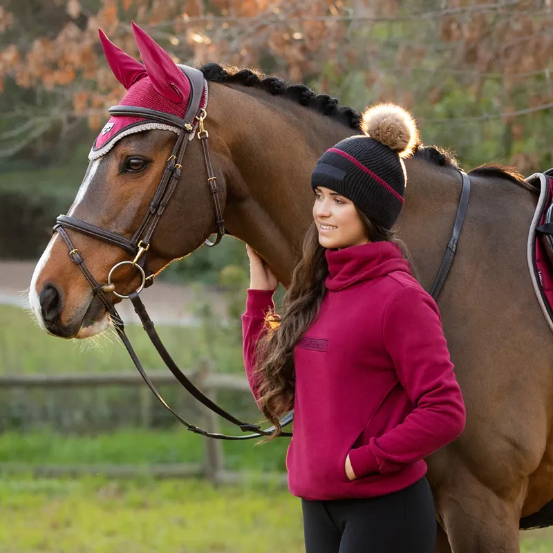 LeMieux Clara Cable Beanie Hat - Cinder-7