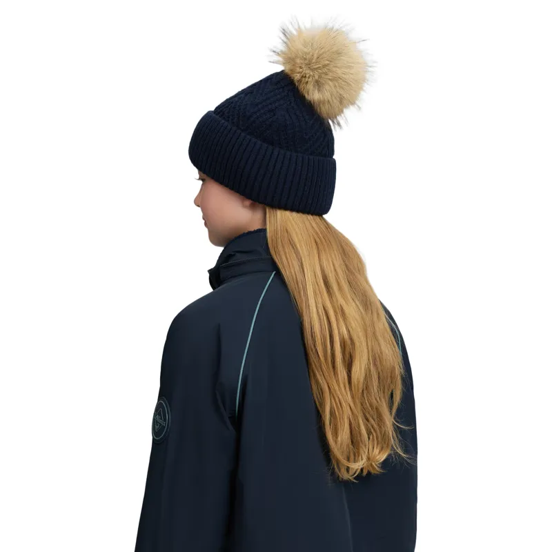 LeMieux Clara Knit Beanie - Navy-6
