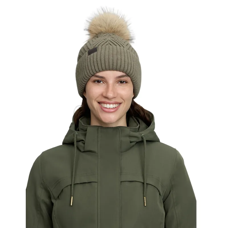 LeMieux Clara Knit Beanie - Willow Green-1