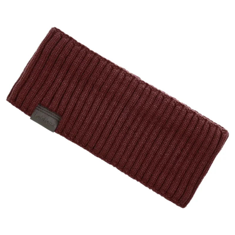 LeMieux Clara Womens Rib Headband - Bramble