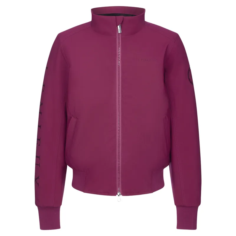 LeMieux Young Rider Clarissa Waterproof Crew Jacket - Blackberry Pre-Order-1