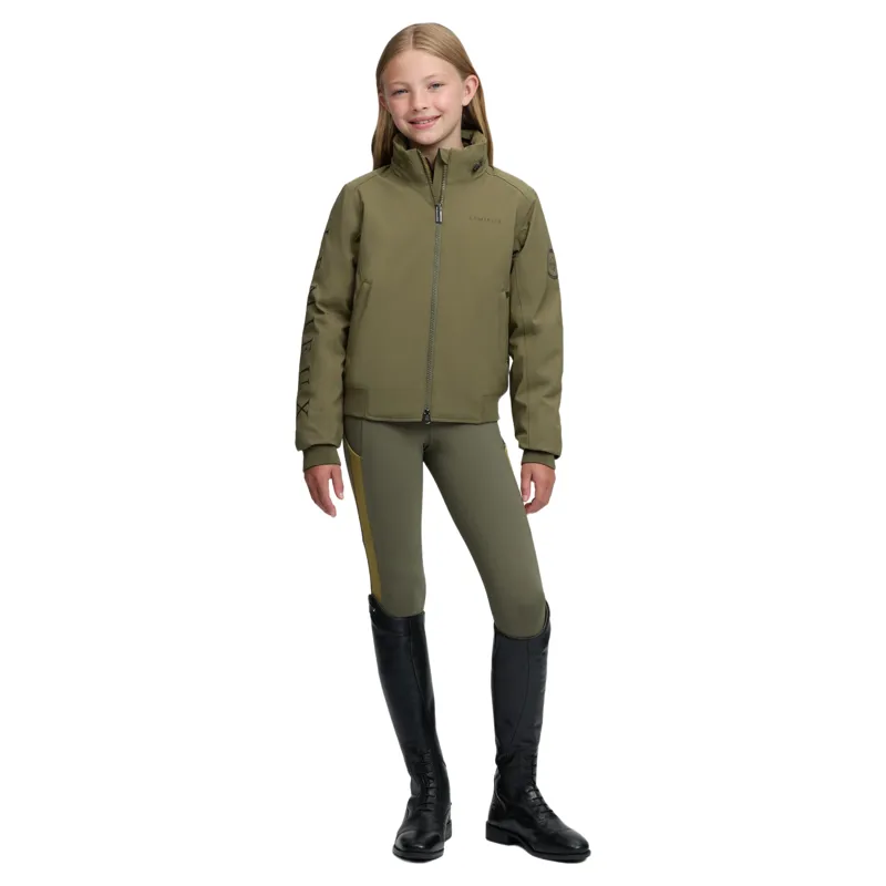 LeMieux Young Rider Clarissa Waterproof Crew Jacket - Willow Green Pre-Order-6