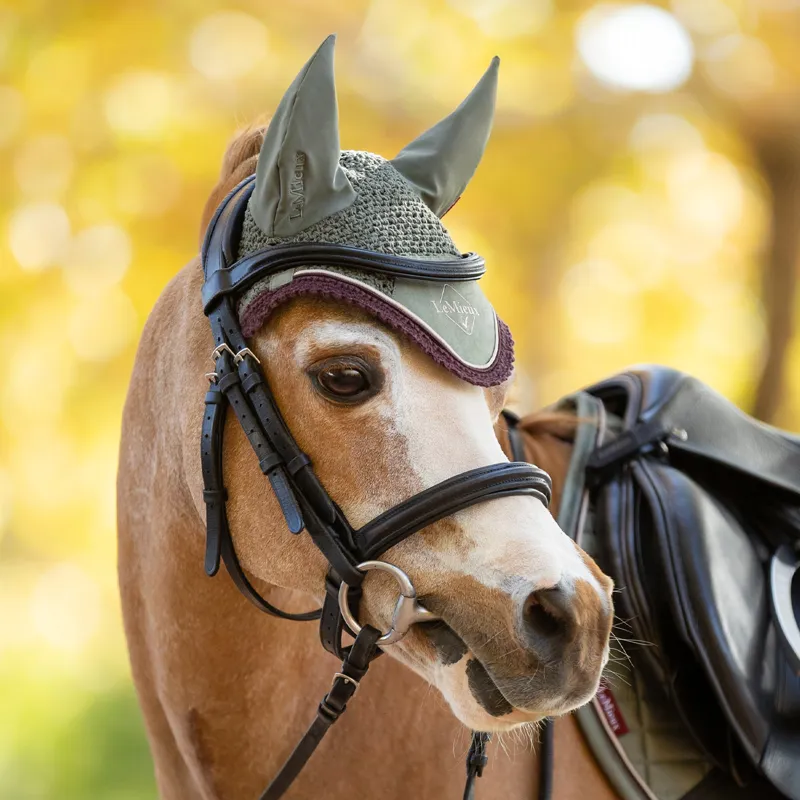 LeMieux Classic Fly Hood - Rosemary-3