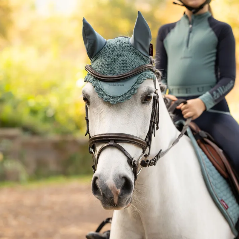 LeMieux Classic Fly Veil - Aloe Pre-Order-1