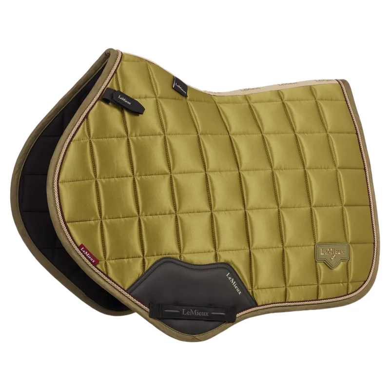 LeMieux Loire Classic Close Contact Square Saddlecloth - Gooseberry