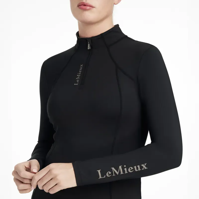 LeMieux Classique Womens Base Layer - Black-2