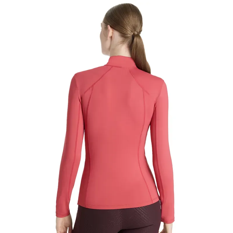 LeMieux Classique Womens Base Layer - Cranberry-1