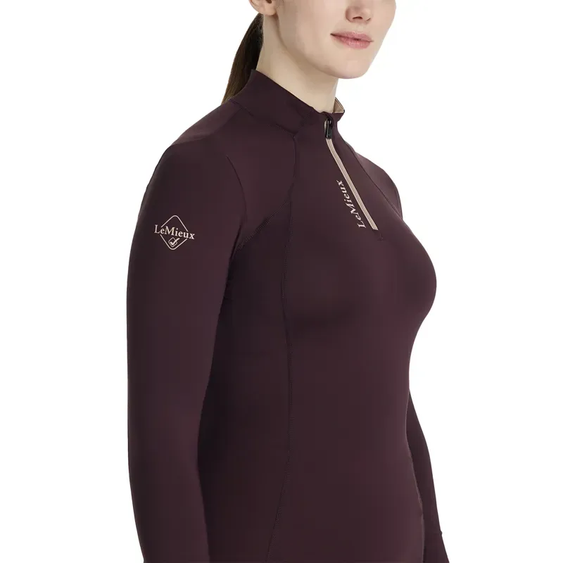 LeMieux Classique Womens Base Layer - Damson-1