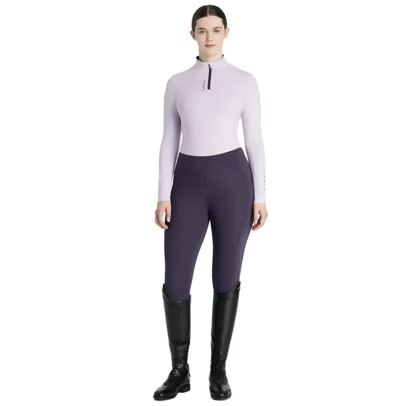 LeMieux Classique Womens Base Layer - Lilac-5