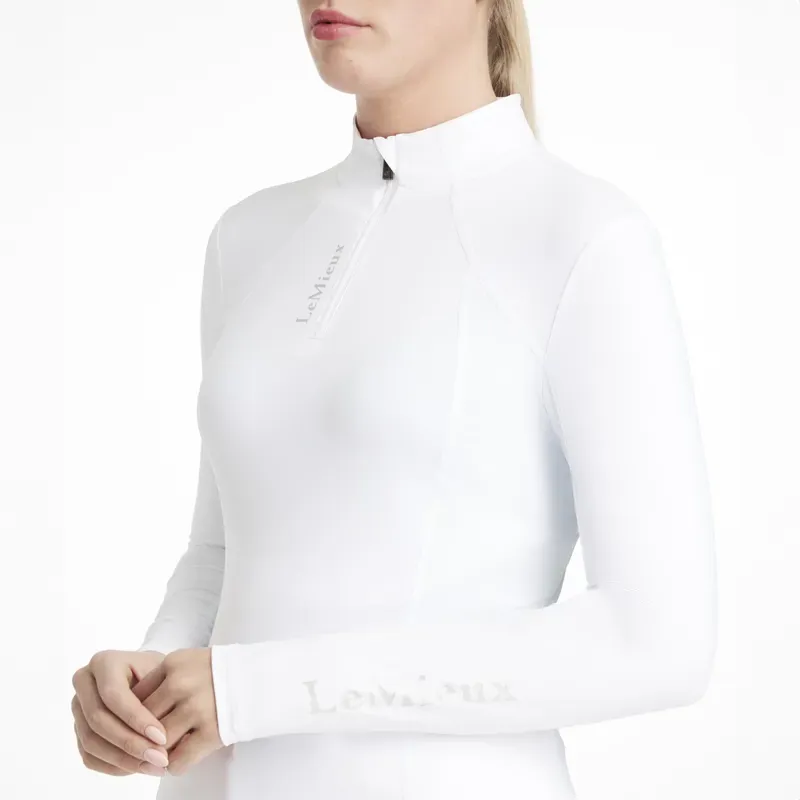 LeMieux Classique Womens Base Layer - White-1